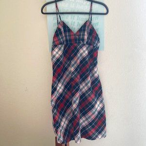 Checkered (Tartan)  Tommy Hilfiger Midi Sundress